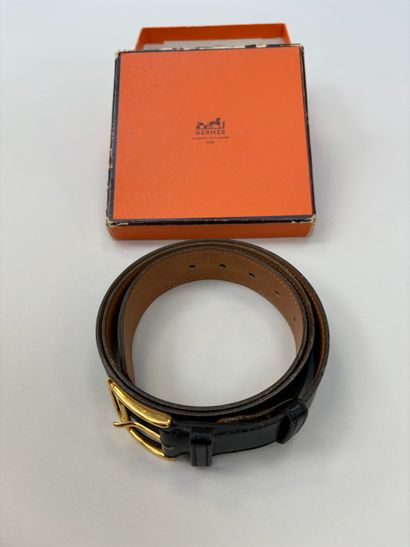 Hermès Paris made in France
Black box belt...