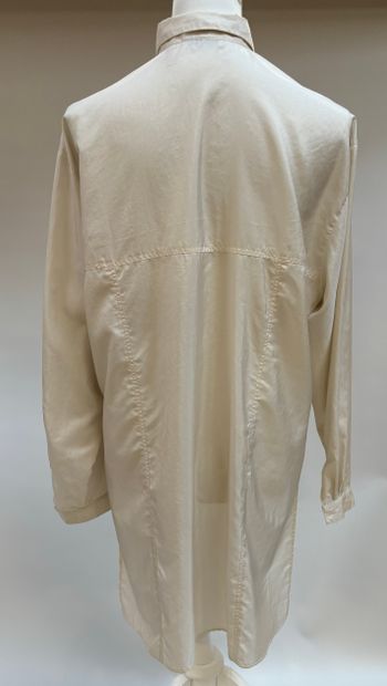 Cacharel
Cream shirt 
Size approx. 38 
slight...