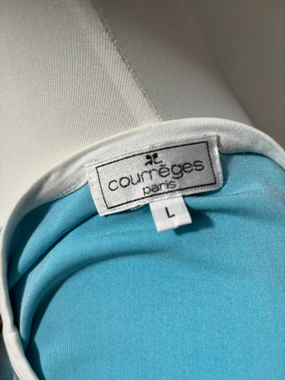 Courrèges
Set of two crop-tops in iridescent...