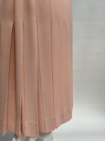 Céline 
Pleated knee-length skirt
 In pale...