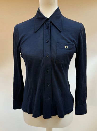 Hermès Sport
Chemise en maille marine
Poche...