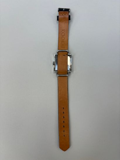 Dolce and Gabbana watch, square steel case,...