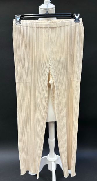 Set of pleated silk garments including 
PLEATS...