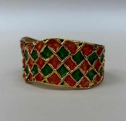 Yves Saint Laurent 
Open cuff bracelet in...