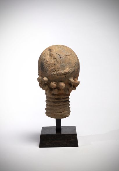 Ashanti Ghana Beautiful pinkish-ochre terracotta...