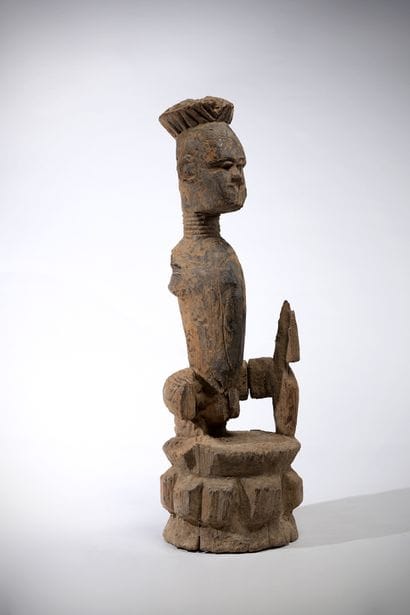 Urhobo Nigeria Altar statue representing...