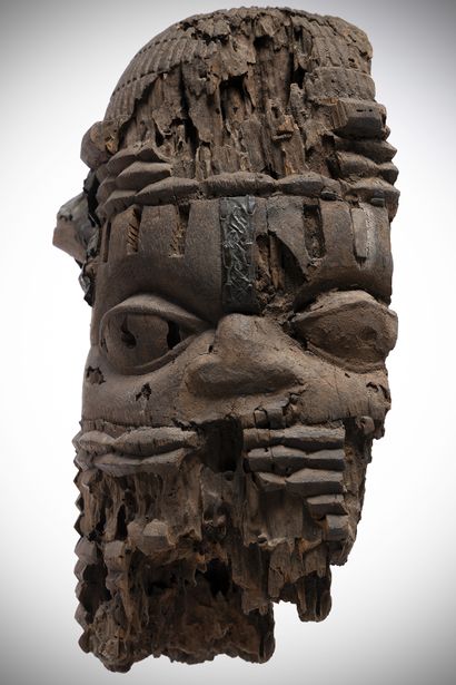Edo Kingdom of Benin Nigeria Heavily eroded...