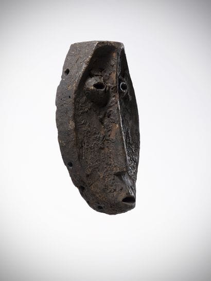 Lega Congo (DRC) Slightly concave oval-shaped...