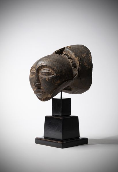 Hemba Congo (DRC) Important statue head in...