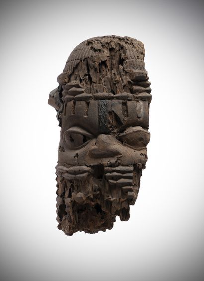 Edo Kingdom of Benin Nigeria Heavily eroded...