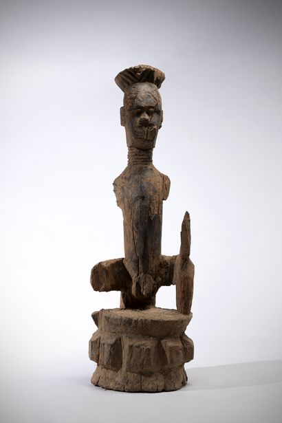 Urhobo Nigeria Altar statue representing...