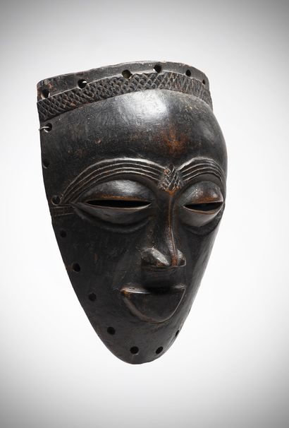 Kuba Congo (DRC) Hardwood face mask with...