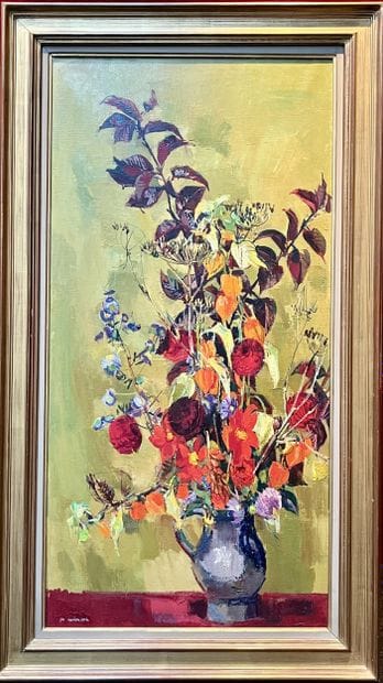Paul GIROL 
Bouquet d'automne 
huile sur...