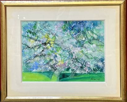 Camille HILAIRE (1916-2004)
Arbres en fleurs...