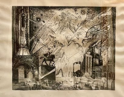 Henri de WAROQUIER (d'après) 
Jeu de lumière...
