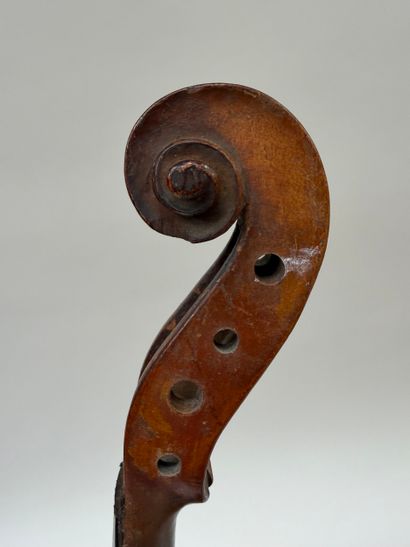 Intéressant violon baroque, fait au XVIIIe...