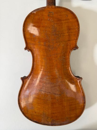 Intéressant violon baroque, fait au XVIIIe...