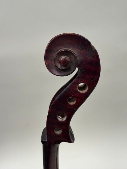 Lot de deux Violons d'amateur en l'état 356...