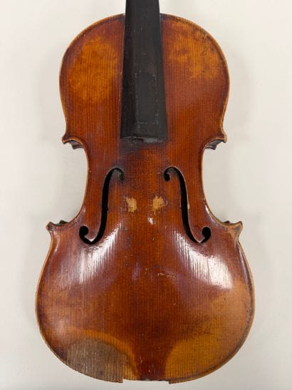 Violon baroque d'origine, anonyme portant...