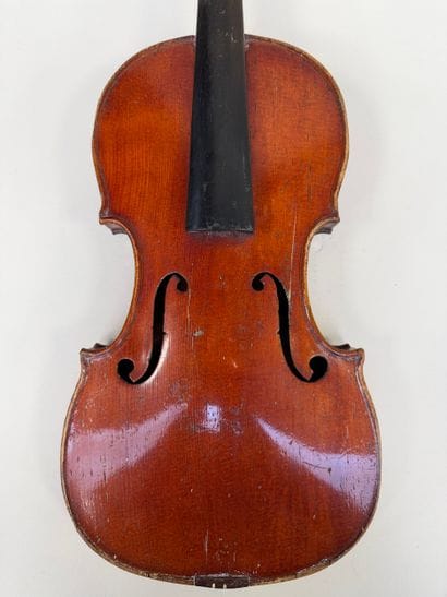 Violon fait fin XIXe portant une étiquette...