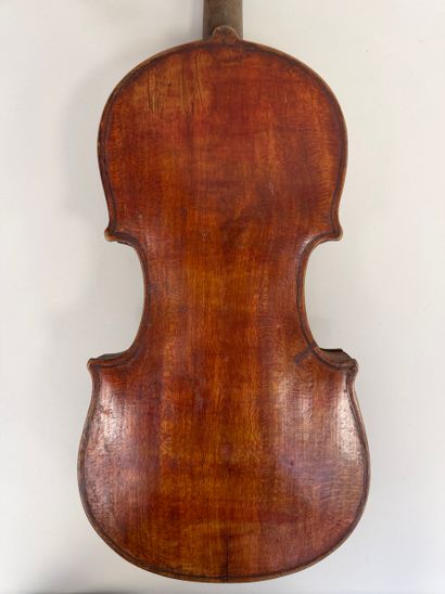 Lot de deux Violons d'amateur en l'état 356...