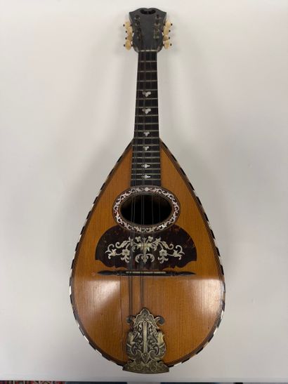 Rare mandoline faite par Vinaccia à Naples...