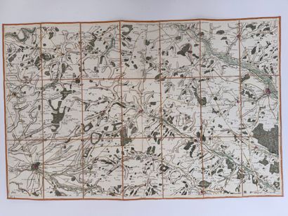 Important lot de 62 cartes CASSINI :

Lille,...