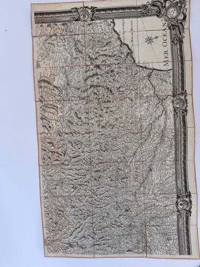 Important lot de 62 cartes CASSINI :

Lille,...