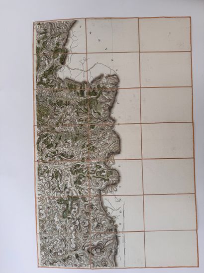 Important lot de 62 cartes CASSINI :

Lille,...
