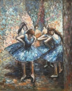 Ecole du XXème siècle

Les danseuses

Huile...