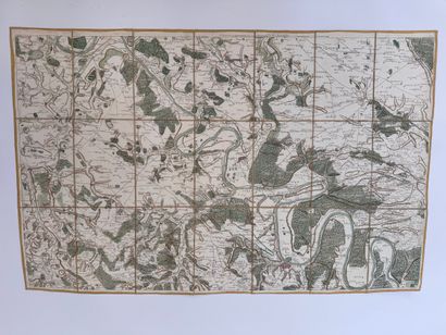 Important lot de 62 cartes CASSINI :

Lille,...