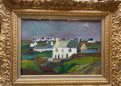 Roger WORM (1907–1980)
Breton Village, 1957...