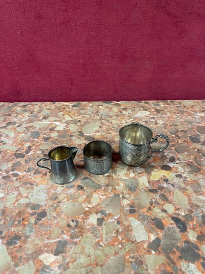 925/°° silver set consisting of: a small...