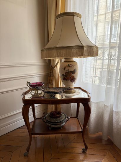 Set including a table, two bowls (one of...