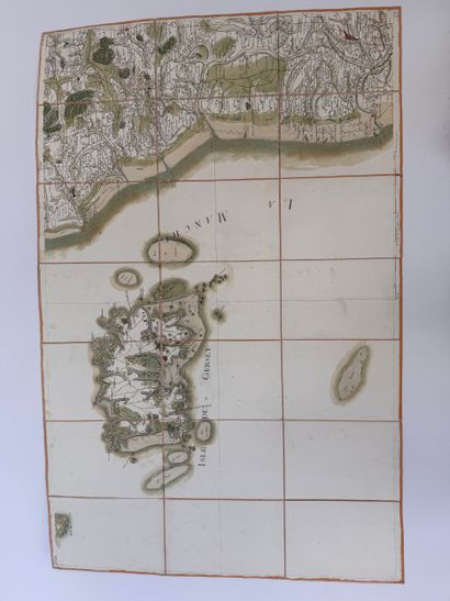 Important lot de 62 cartes CASSINI :

Lille,...