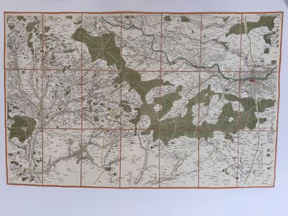 Important lot de 62 cartes CASSINI :

Lille,...