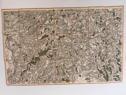 Important lot de 62 cartes CASSINI :

Lille,...