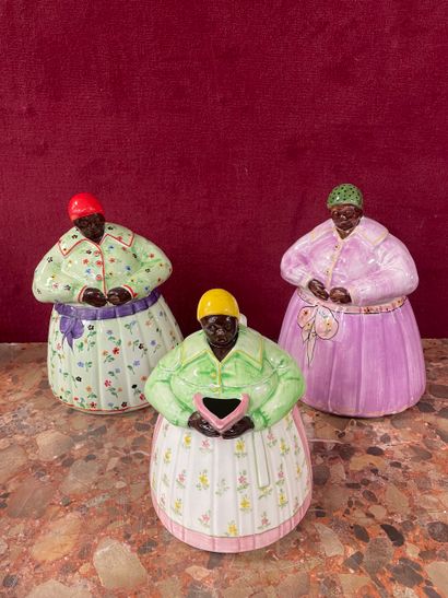 VALENTINO PIU 
Deux pots couverts et une...