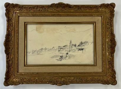 Jules PASCIN (1885–1930)
View of the Village...