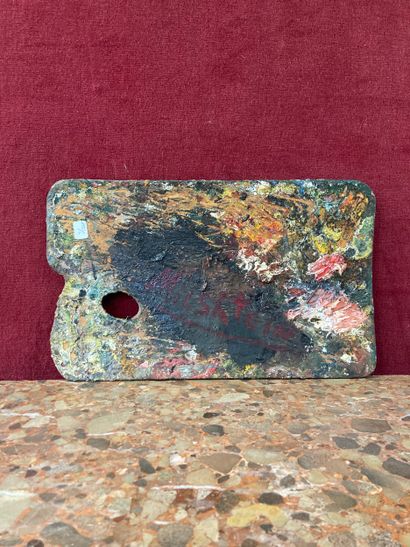 Painter's palette
Signed MILSHTEIN