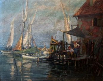 Gaston LENAERTS (1884-?)

Pêcheurs napolitains

Huile...