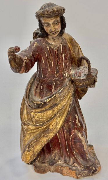 Spanish school, 18th-century provincial work
Saint...