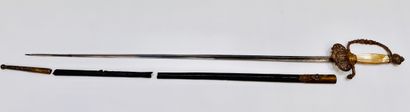 Administrative Officer's Sword
Brass hilt...