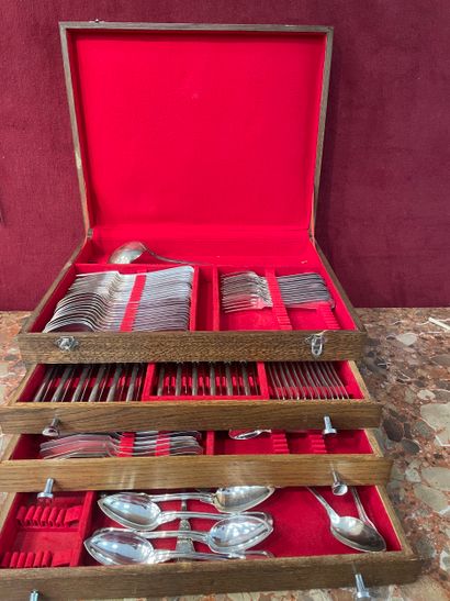 SILVERWARE AND MISCELLANEOUS 
Mismatched...