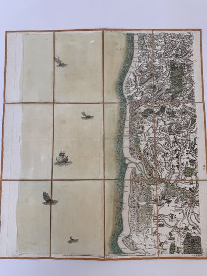 Important lot de 62 cartes CASSINI :

Lille,...