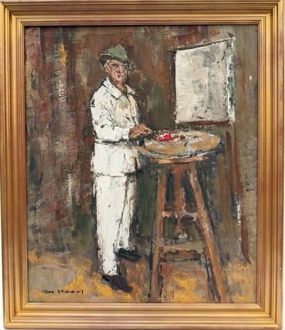 Modern School 
The Painter, 1942 
Oil on...
