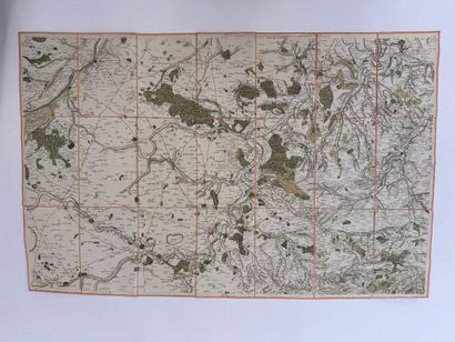Important lot de 62 cartes CASSINI :

Lille,...