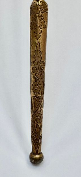 Administrative Officer's Sword
Brass hilt...