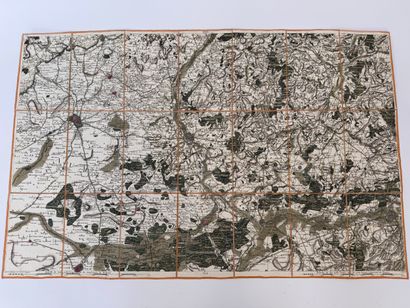 Important lot de 62 cartes CASSINI :

Lille,...