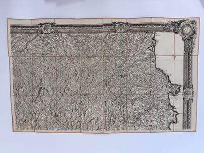 Important lot de 62 cartes CASSINI :

Lille,...